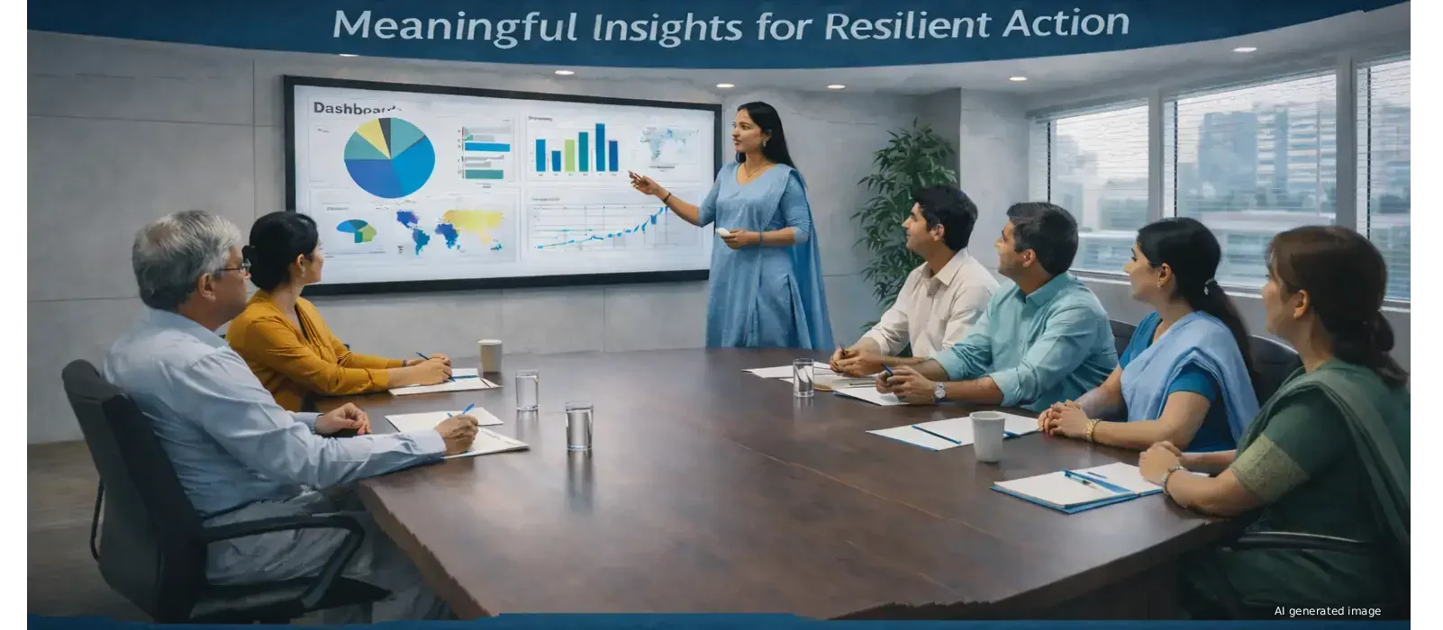 Data dashboard presentation