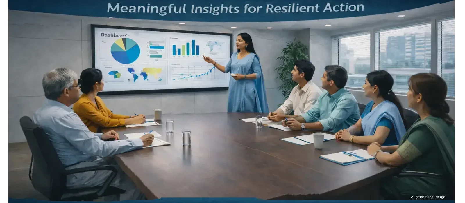 Data dashboard presentation